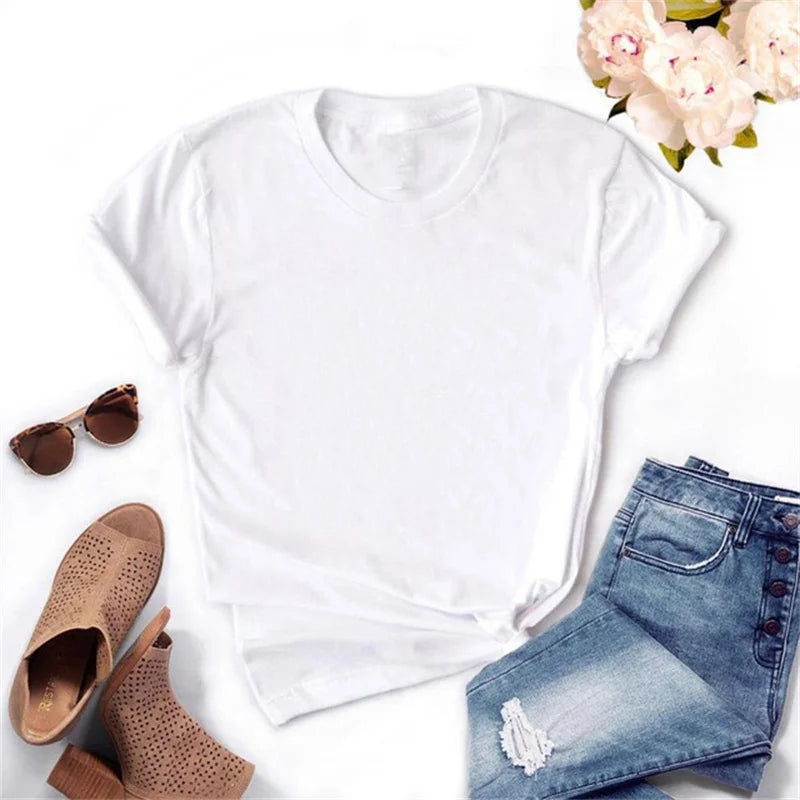 Brand New Women T-shirt Sumemr Short-sleeve Woman T Shirt Multi Pure Color Women T Shirt Fashion O-neck Tops Wholesale