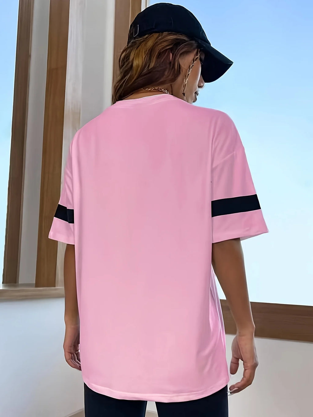 2025 Plus Size Women T-shirt Women V-