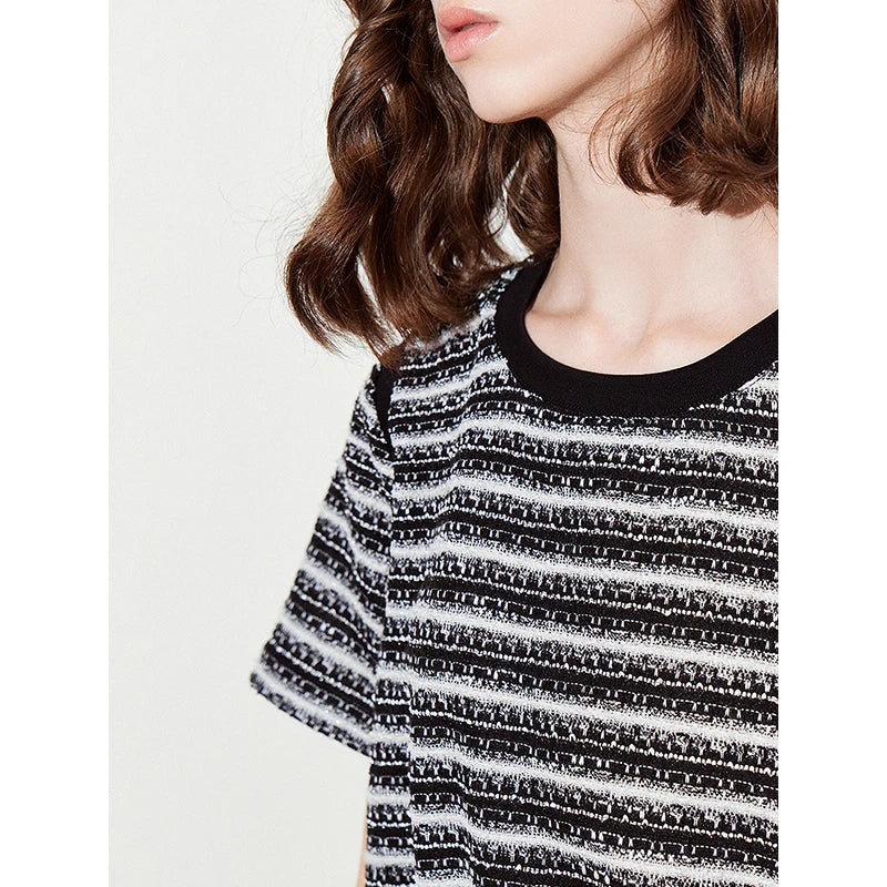 TOYOUTH Women T shirt 2025 Spring