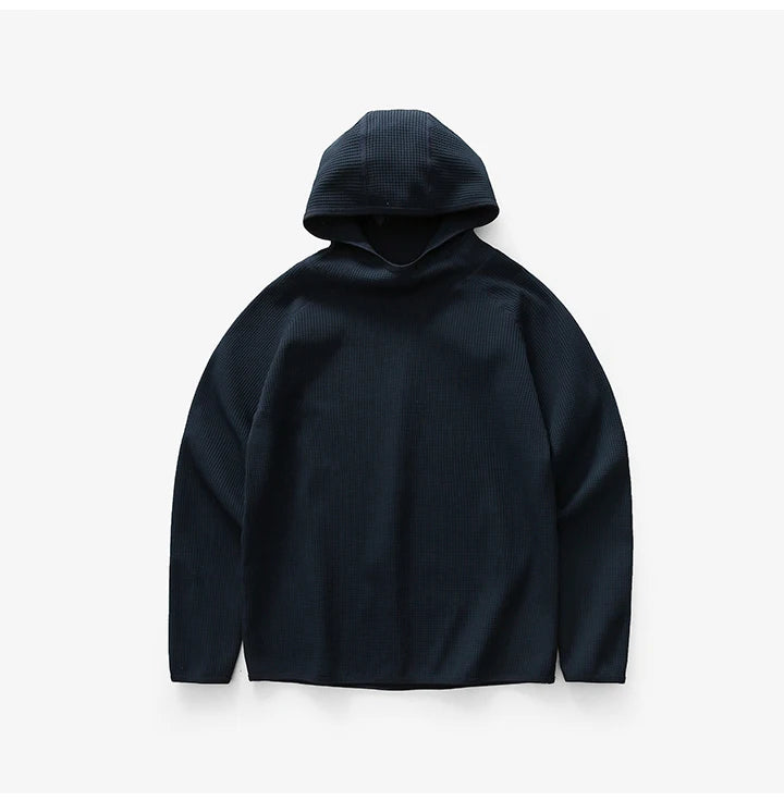 Washed Hoodie Sweatshirt for Men Autumn Winter New Style Functional Breathable Polyester Fiber Long Sleeve Casual Wear