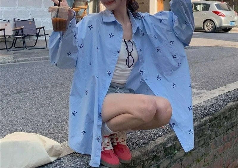 Sunscreen Shirt Blouse Spring